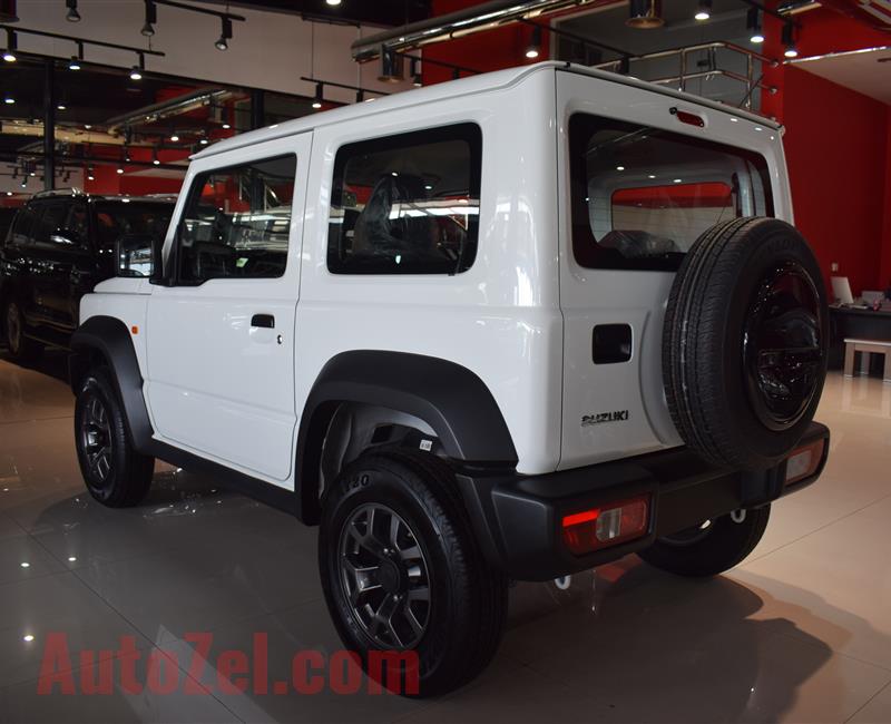 SUZUKI JIMNY- 2019- WHITE- GCC SPECS- MANUAL TRANSMISSION