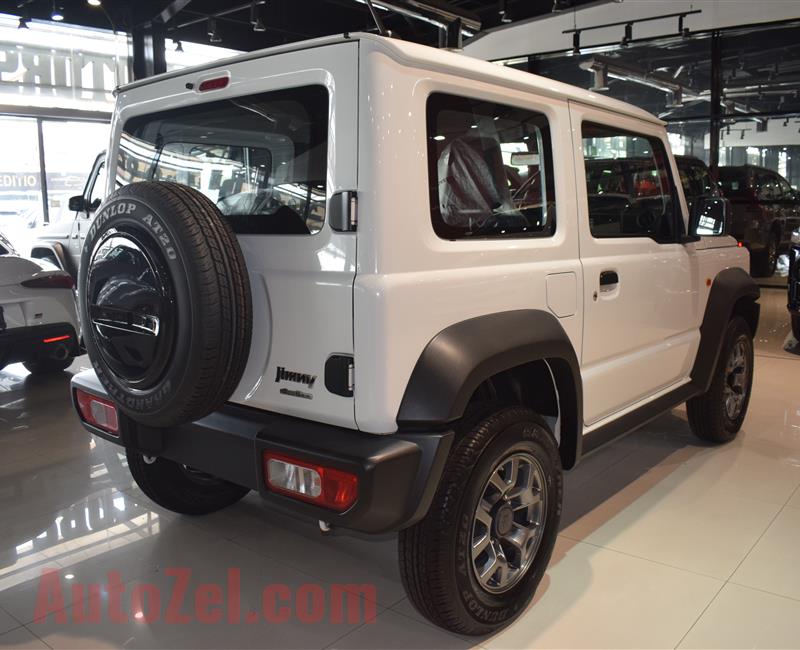 SUZUKI JIMNY- 2019- WHITE- GCC SPECS- MANUAL TRANSMISSION