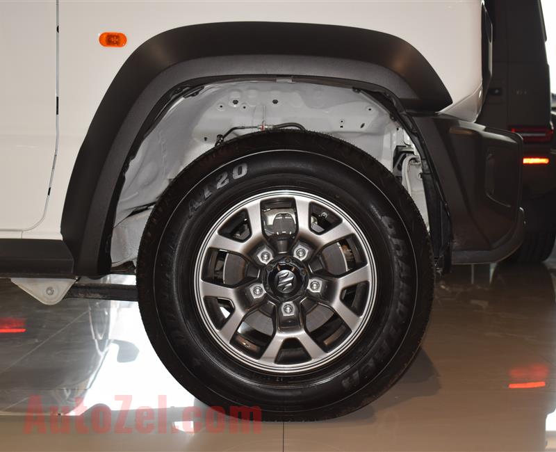 SUZUKI JIMNY- 2019- WHITE- GCC SPECS- MANUAL TRANSMISSION