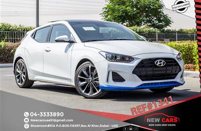 HYUNDAI VELOSTER- 2019- WHITE- 12 508 KM