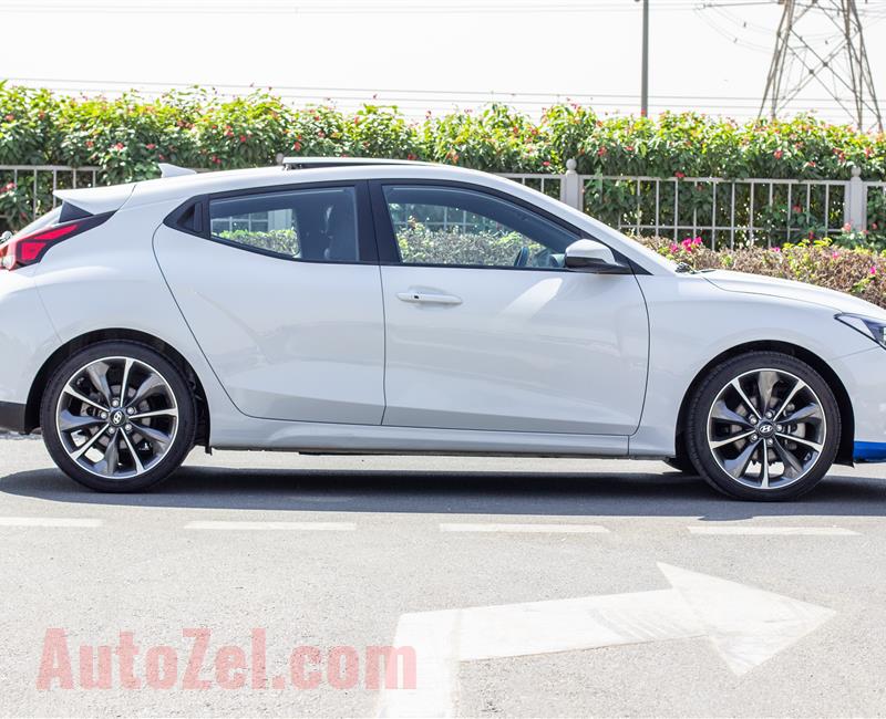 HYUNDAI VELOSTER- 2019- WHITE- 12 508 KM