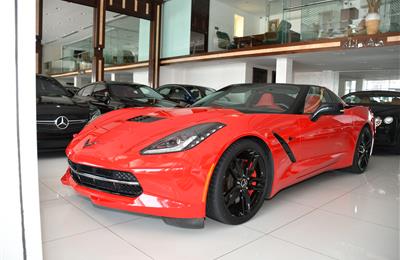 CHEVROLET CORVETTE- 2014- RED- 54 000 KM- GCC SPECS