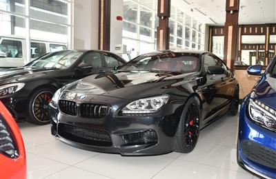 BMW M6- 2015- BLACK- 94 000 KM- GCC SPECS