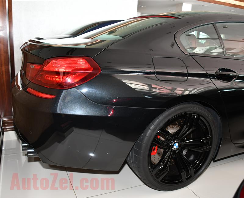 BMW M6- 2015- BLACK- 94 000 KM- GCC SPECS