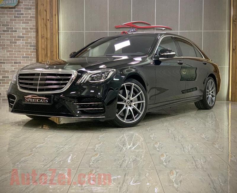 MERCEDES BENZ S450 / 2018 / BLACK / GCC
