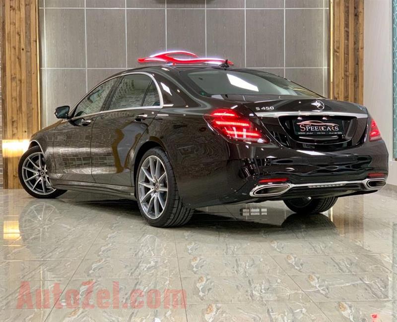 MERCEDES BENZ S450 / 2018 / BLACK / GCC