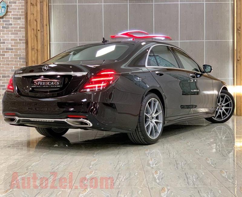 MERCEDES BENZ S450 / 2018 / BLACK / GCC