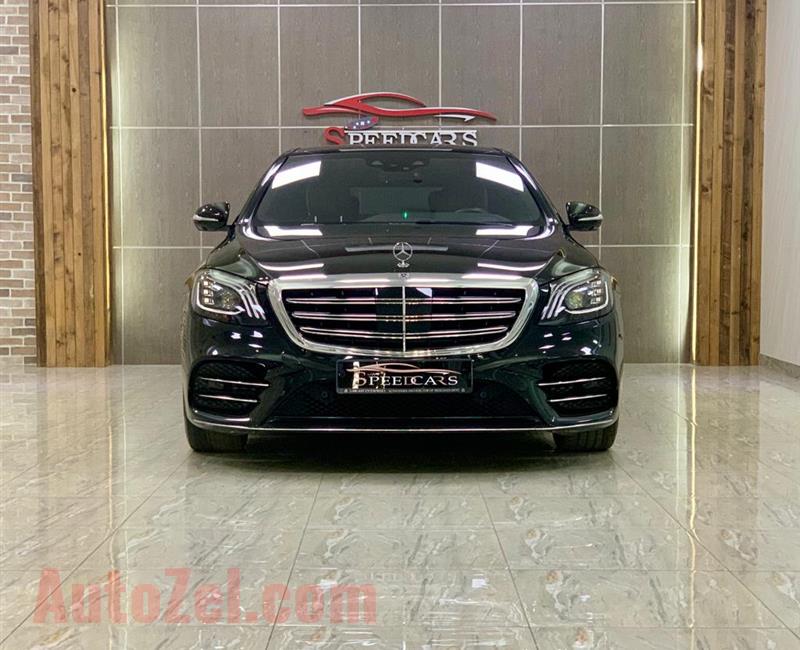 MERCEDES BENZ S450 / 2018 / BLACK / GCC