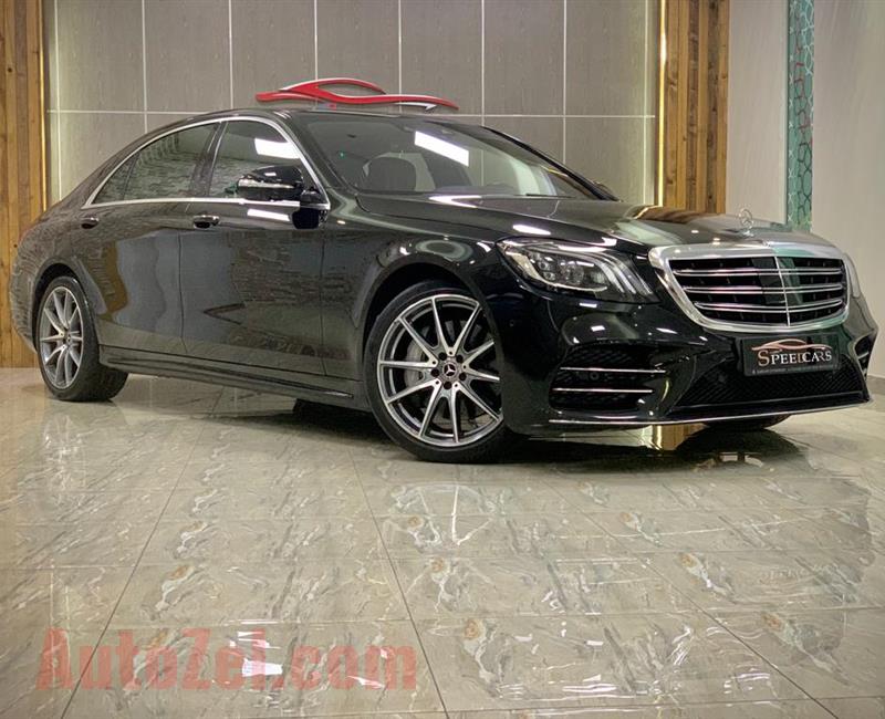 MERCEDES BENZ S450 / 2018 / BLACK / GCC