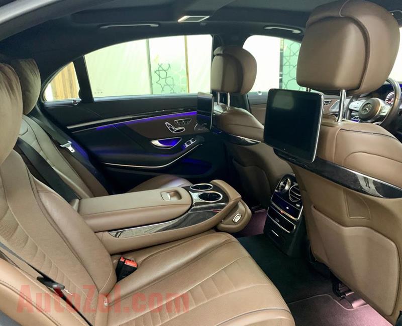 MERCEDES BENZ S450 / 2018 / BLACK / GCC
