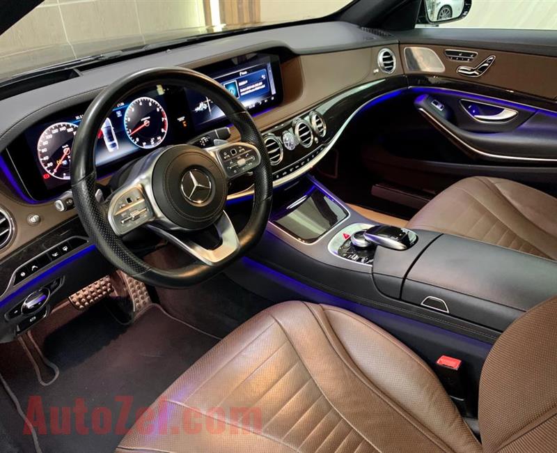 MERCEDES BENZ S450 / 2018 / BLACK / GCC