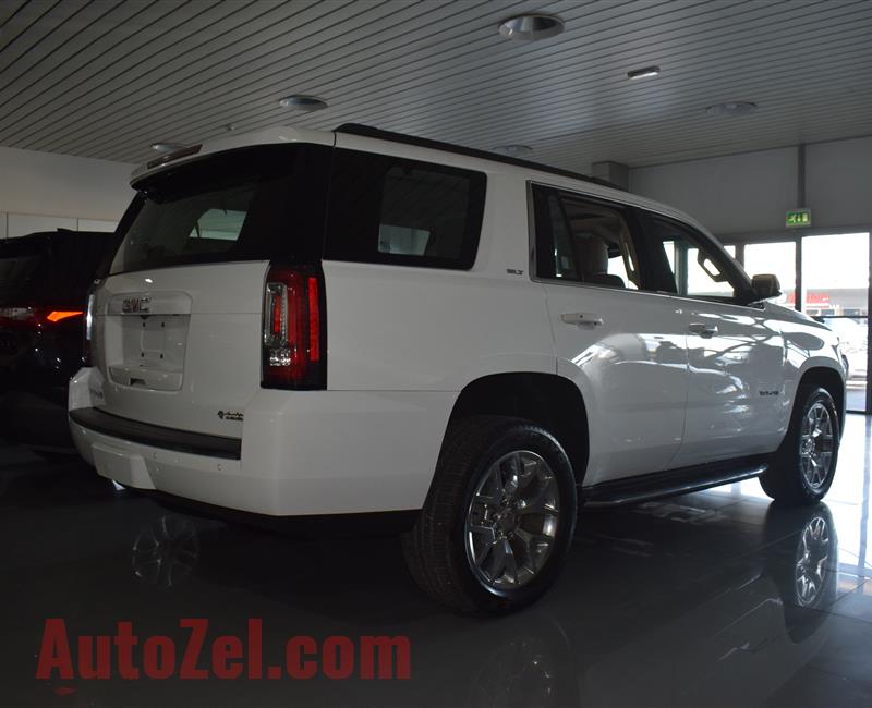 GMC YUKON- 2018- WHITE- 80 000 KM- GCC SPECS- CALL FOR THE PRICE