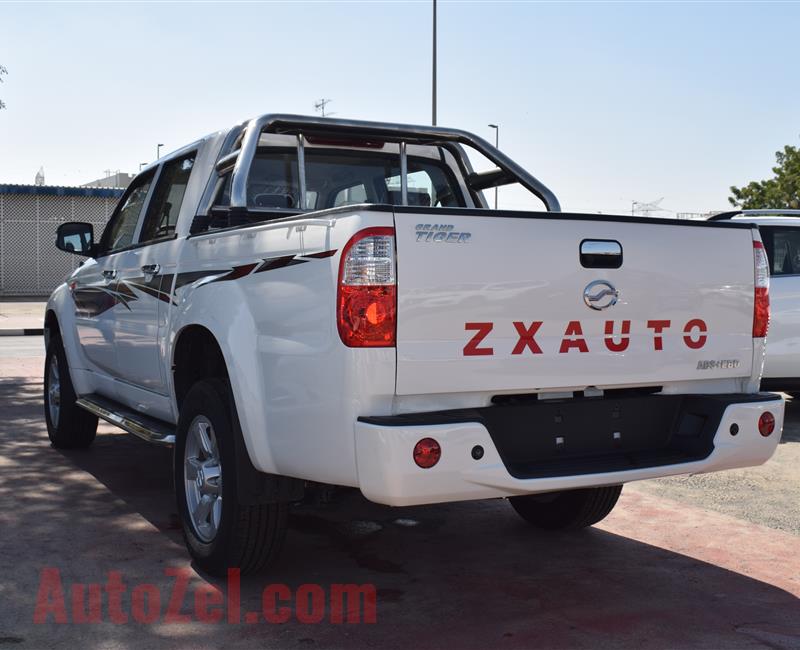 BRAND NEW GRAND TIGER PICK-UP- 2020- WHITE- CHINESE SPECS- CALL FOR THE PRICE