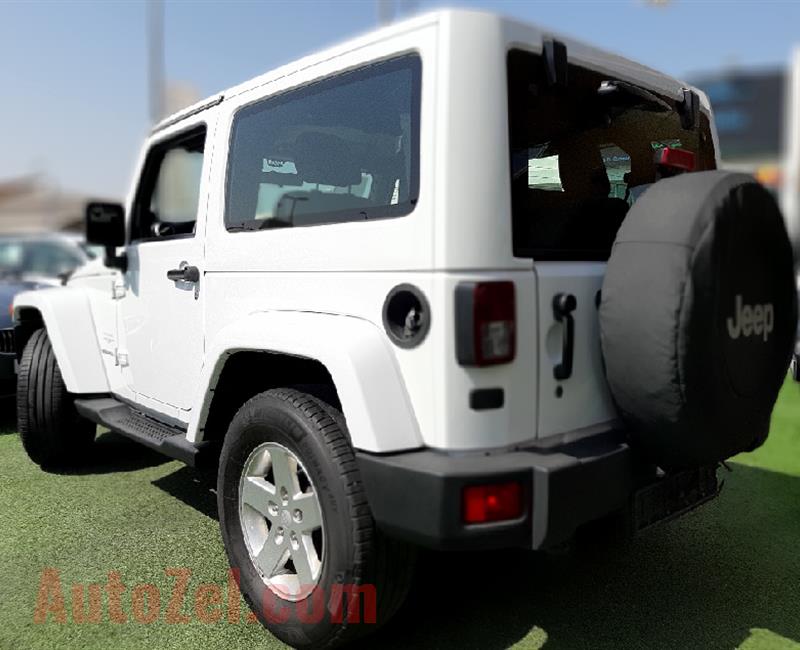 JEEP WRANGLER V6- 2012 MODEL- GCC SPECS- 103 000 KM