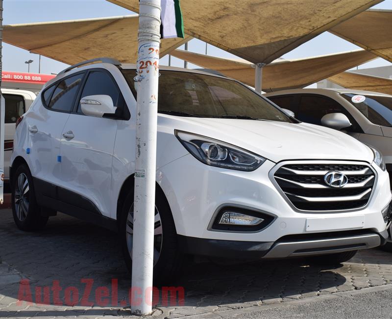 HYUNDAI TUCSON- 2015- WHITE- 33 000 KM