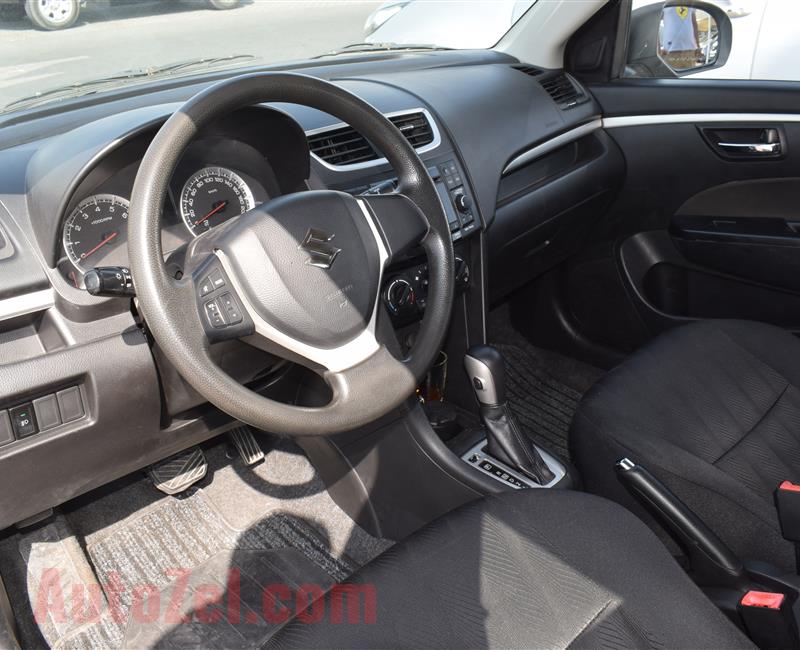 SUZUKI SWIFT- 2015- SILVER- 82 000 KM- GCC SPECS