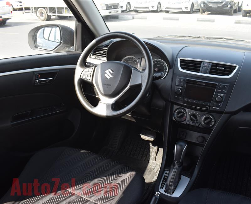 SUZUKI SWIFT- 2015- SILVER- 82 000 KM- GCC SPECS