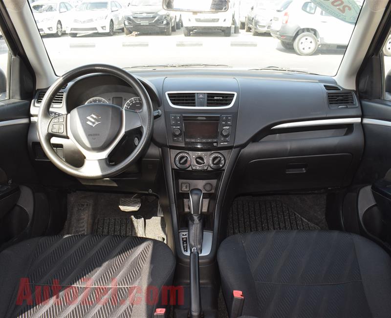 SUZUKI SWIFT- 2015- SILVER- 82 000 KM- GCC SPECS