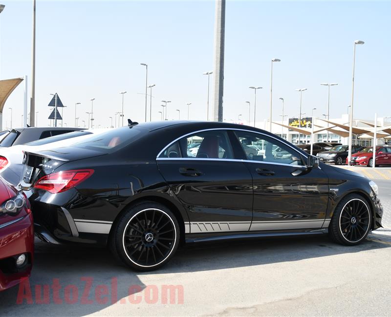 MERCEDES-BENZ CLA45- 2018- BLACK- 15 000 MILES- AMERICAN SPECS