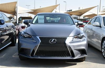 LEXUS IS350- 2014- GRAY- 35 000 MILES- AMERICAN SPECS