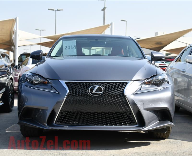 LEXUS IS350- 2014- GRAY- 35 000 MILES- AMERICAN SPECS