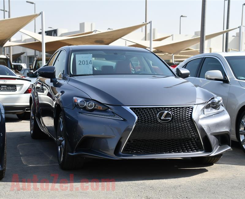 LEXUS IS350- 2014- GRAY- 35 000 MILES- AMERICAN SPECS