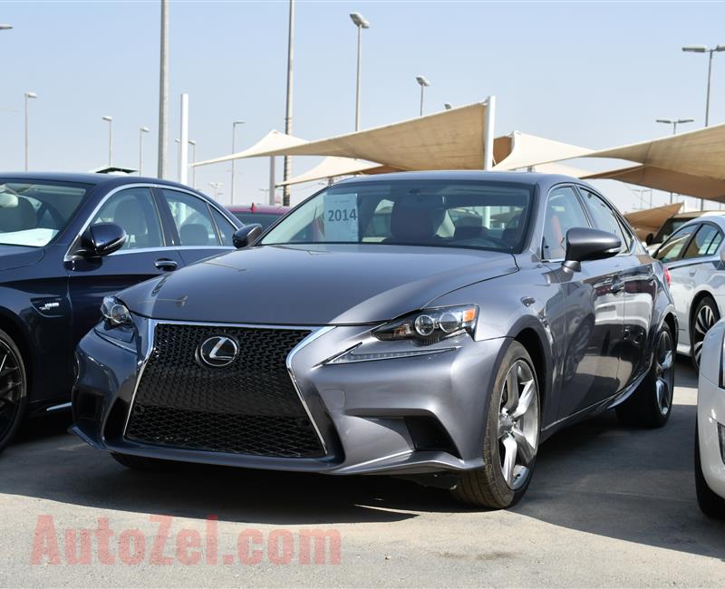 LEXUS IS350- 2014- GRAY- 35 000 MILES- AMERICAN SPECS