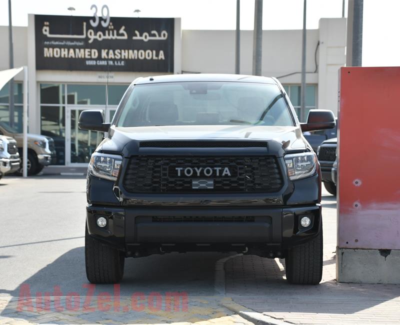 TOYOTA TUNDRA SR5 TSS- 2018- BLACK- 10 000 MILES- AMERICAN SPECS