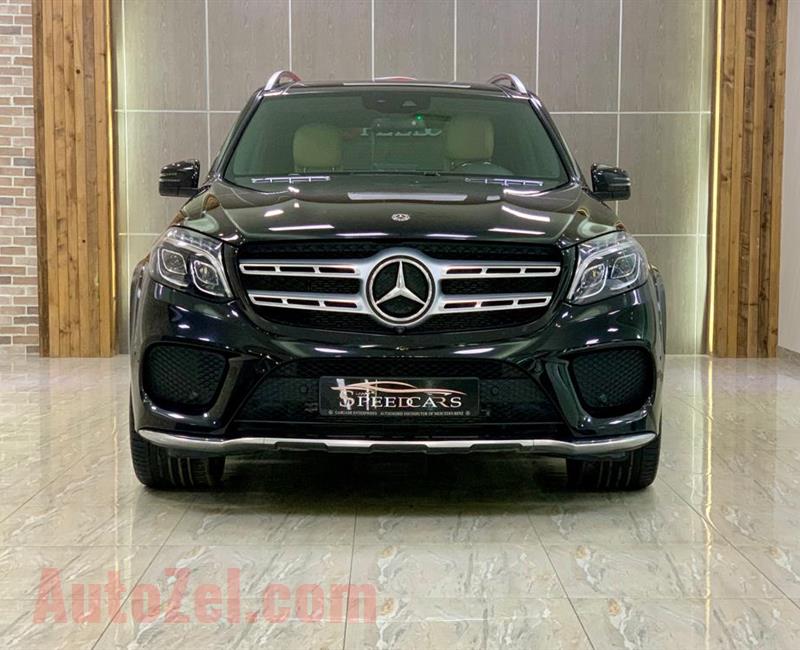 MERCEDES BENZ GLS 500/2018/BLACK /GCC/ AED 249000 ONLY!!!/ 53000KM