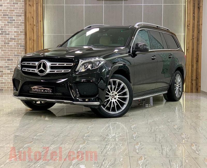 MERCEDES BENZ GLS 500/2018/BLACK /GCC/ AED 249000 ONLY!!!/ 53000KM