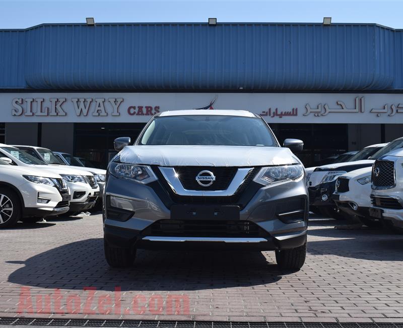 BRAND NEW NISSAN XTRAIL S 2.5 2X4- 5 SEATER- BASIC OPTION- 2020- GCC SPECS