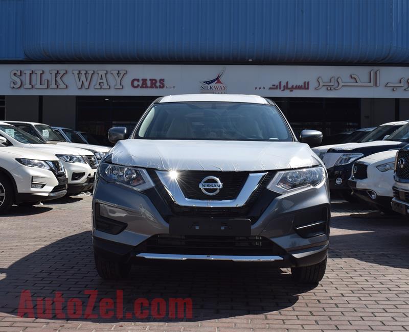 BRAND NEW NISSAN XTRAIL S 2.5 2X4- 5 SEATER- BASIC OPTION- 2020- GCC SPECS