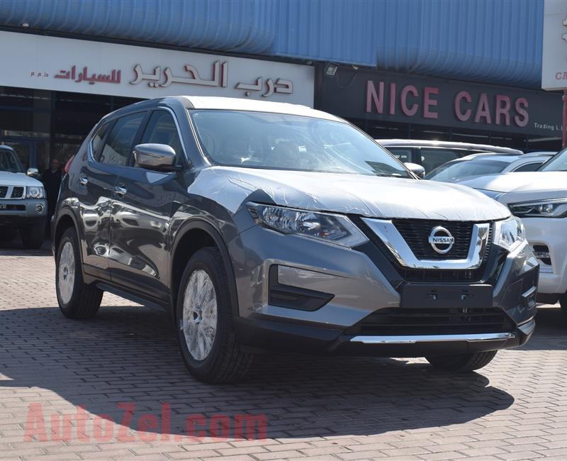 BRAND NEW NISSAN XTRAIL S 2.5 2X4- 5 SEATER- BASIC OPTION- 2020- GCC SPECS