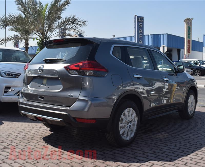 BRAND NEW NISSAN XTRAIL S 2.5 2X4- 5 SEATER- BASIC OPTION- 2020- GCC SPECS