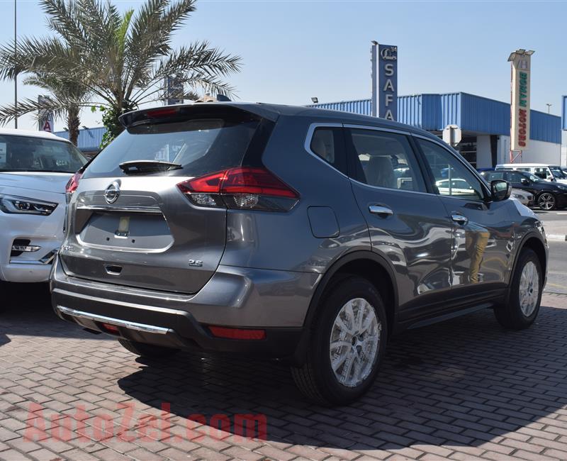 BRAND NEW NISSAN XTRAIL S 2.5 2X4- 5 SEATER- BASIC OPTION- 2020- GCC SPECS