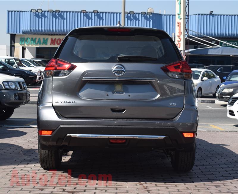 BRAND NEW NISSAN XTRAIL S 2.5 2X4- 5 SEATER- BASIC OPTION- 2020- GCC SPECS