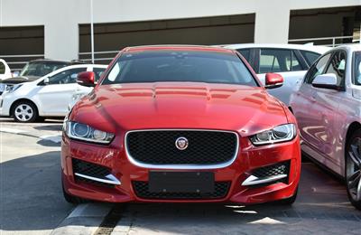 JAGUAR XE- 2016- RED- 13 000 KM- GCC SPECS