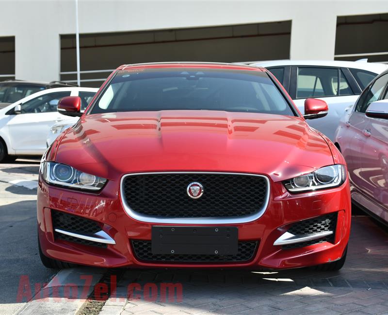 JAGUAR XE- 2016- RED- 13 000 KM- GCC SPECS