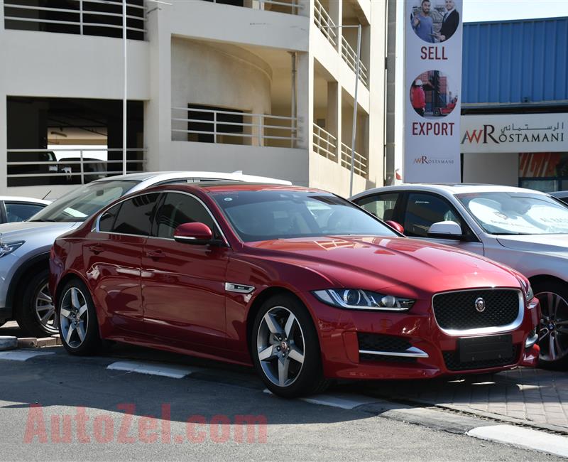 JAGUAR XE- 2016- RED- 13 000 KM- GCC SPECS