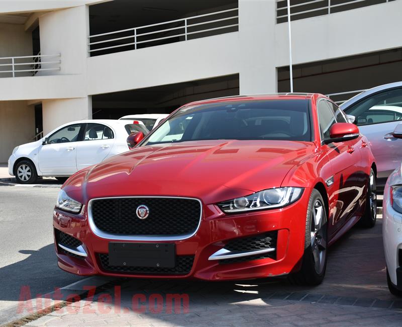 JAGUAR XE- 2016- RED- 13 000 KM- GCC SPECS