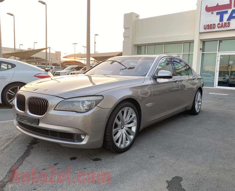 BMW 730Li- 2013- GOLD- 169 000 KM- GCC SPECS