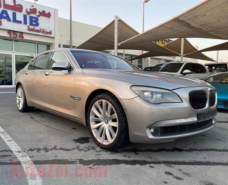 BMW 730Li- 2013- GOLD- 169 000 KM- GCC SPECS