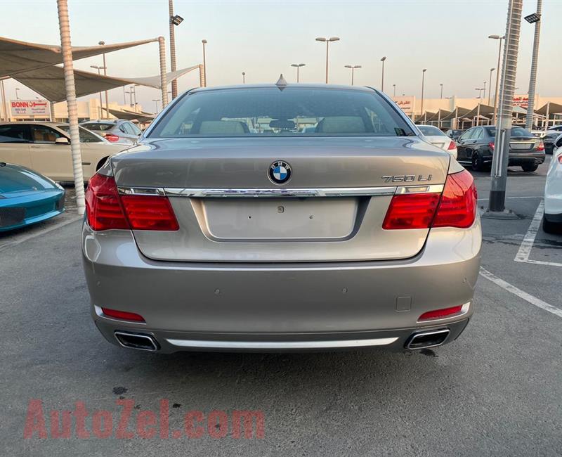 BMW 730Li- 2013- GOLD- 169 000 KM- GCC SPECS