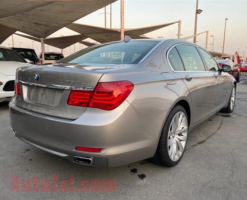 BMW 730Li- 2013- GOLD- 169 000 KM- GCC SPECS