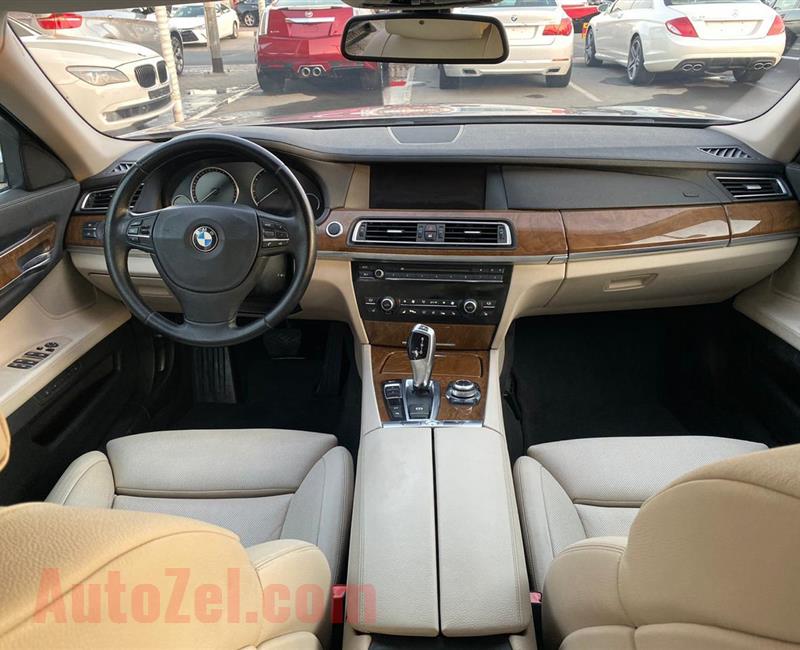 BMW 730Li- 2013- GOLD- 169 000 KM- GCC SPECS