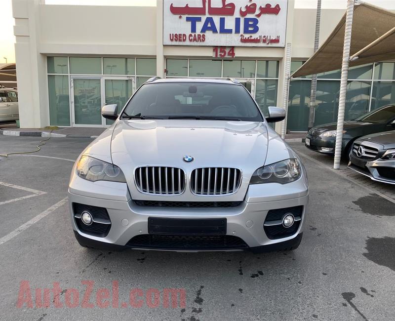 BMW X6- 2011- SILVER- 128 000 KM- GCC SPECS