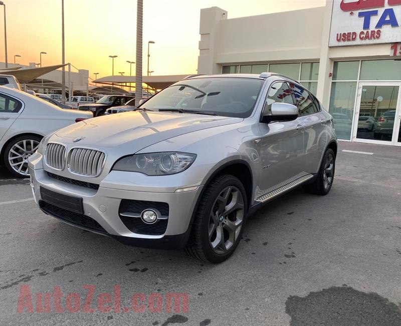 BMW X6- 2011- SILVER- 128 000 KM- GCC SPECS