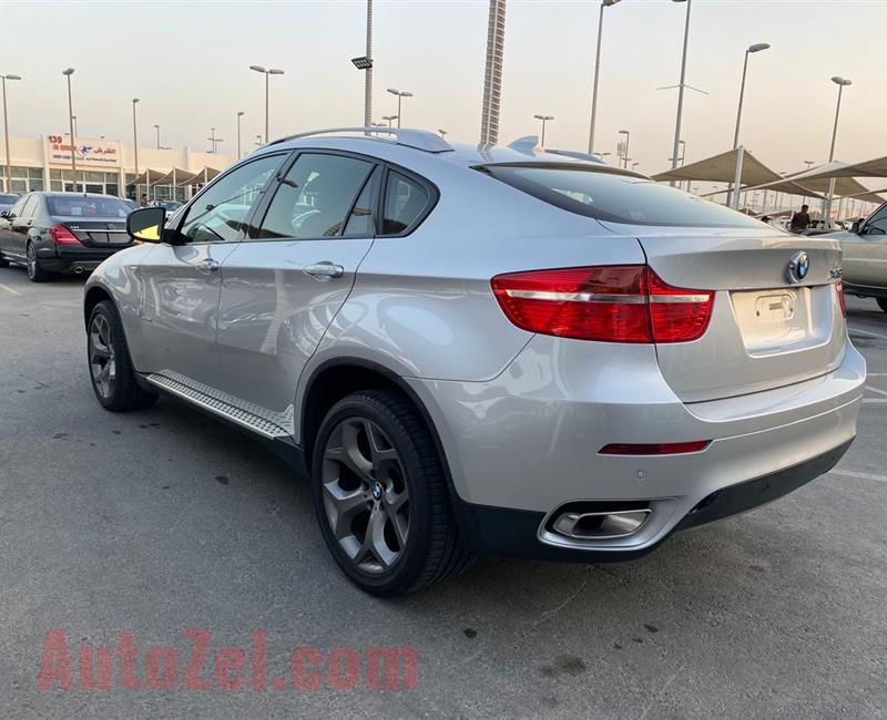 BMW X6- 2011- SILVER- 128 000 KM- GCC SPECS