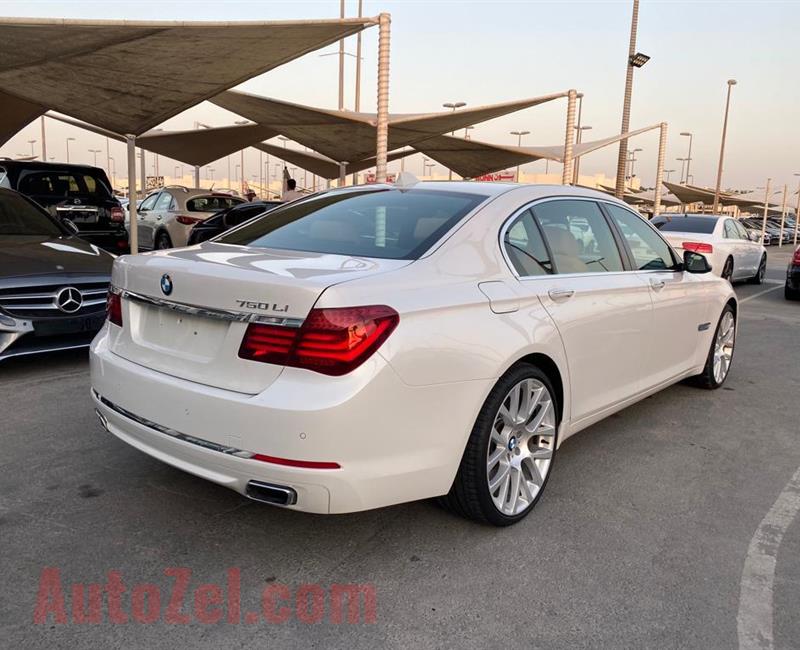 BMW 750Li- 2011- WHITE- 158 000 KM- GCCS SPECS