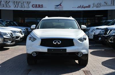 BRAND NEW INFINITI QX70 3.7- 2020- WHITE- GCC SPECS